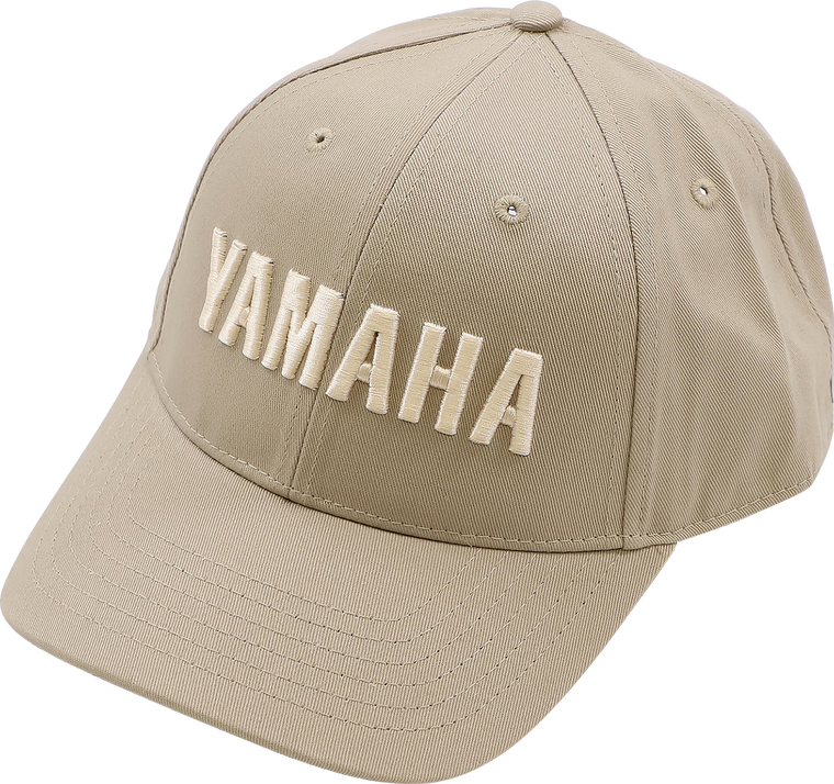Yamaha Apparel - Yamaha Hat - Khaki - Yamaha Curved Bill Hat - NP21A-H3251