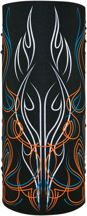 Zan Headgear - Motley Tube - Pinstripe Flame - Motley Tube Neck Tube - T426 Zan Headgear - Motley Tube - Pinstripe Flame - Motley Tube Neck Tube - T426
