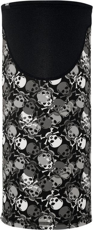 Zan Headgear - Motley Tube Sportflex Windproof Neck Tube - All Over Skull - Motley Tube SportFlex Windproof Neck Tube - TW424