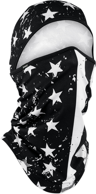 Zan Headgear - Balaclava Sport - Black/White - Balaclava Sport - WB4L091 Zan Headgear - Balaclava Sport - Black/White - Balaclava Sport - WB4L091