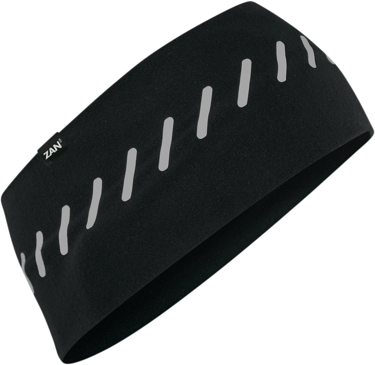 Zan Headgear - SportFlex Headband - Black Reflective - SportFlex Headband - HBL114R Zan Headgear - SportFlex Headband - Black Reflective - SportFlex Headband - HBL114R