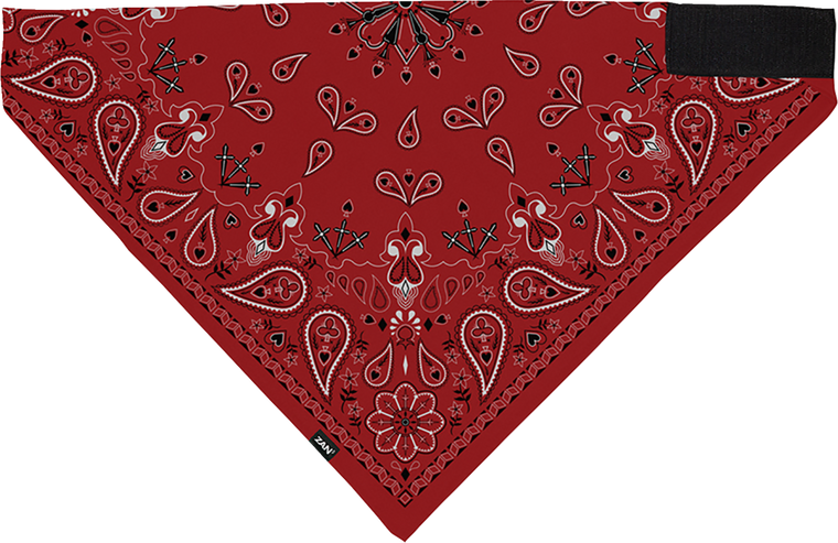 Zan Headgear - SportFlex Bandana - Red Paisley - SportFlex Bandana - BL106 Zan Headgear - SportFlex Bandana - Red Paisley - SportFlex Bandana - BL106