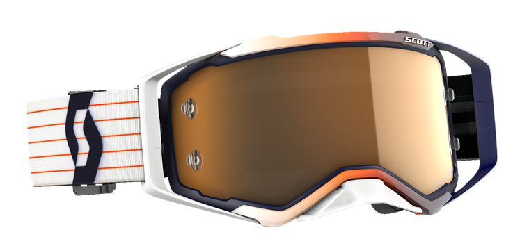 Scott - Prospect Amplifier Goggles - Blue/White - Gold Chrome Works - Prospect Amplifier Goggles - 285536-1006324