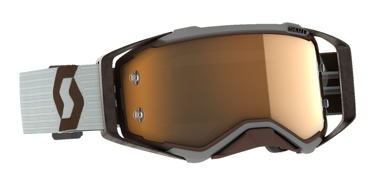 Scott - Prospect Amplifier Goggles - Gray/Brown - Gold Chrome Works - Prospect Amplifier Goggles - 285536-7430324 Scott - Prospect Amplifier Goggles - Gray/Brown - Gold Chrome Works - Prospect Amplifier Goggles - 285536-7430324