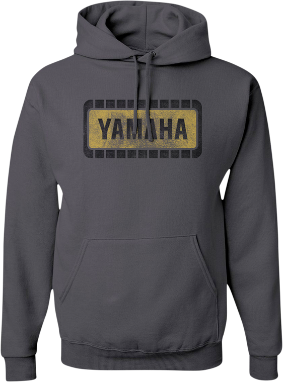 Yamaha Apparel - Yamaha Retro Hoodie - Charcoal - XL - Yamaha Retro Hoodie - NP21S-M1971-XL