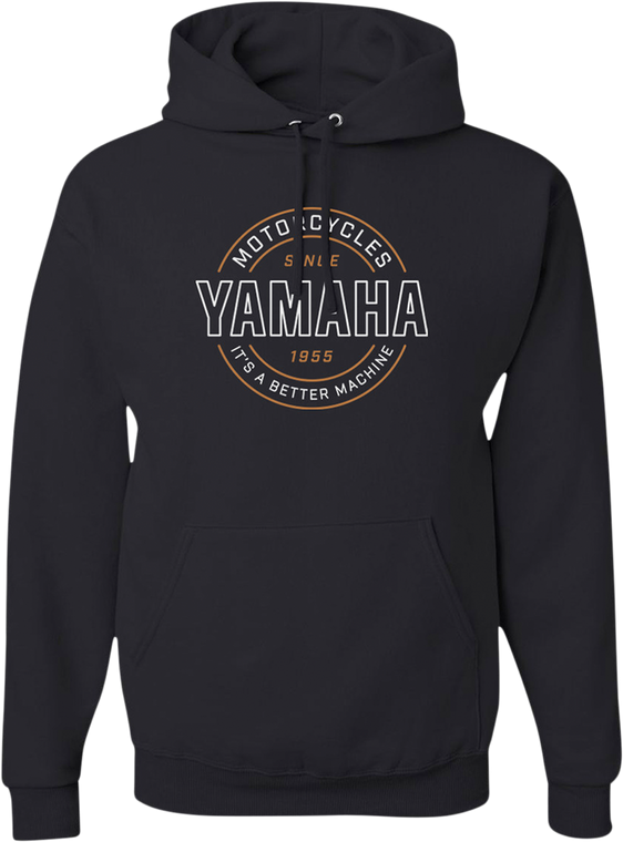 Yamaha Apparel - Yamaha Better Machine Hoodie - Black -   Medium - Yamaha Better Machine Hoodie - NP21S-M1972-M