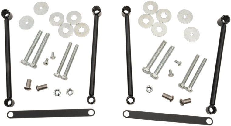 Willie & Max Luggage - Universal Saddlebag Mount - Universal Saddlebag Hard Mount Kit - 58633-00