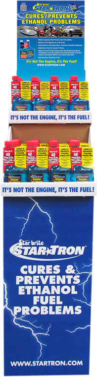 Star Tron - Enzyme Fuel Treatment - 8 U.S. fl oz. Each - 48 Pack with Display - Enzyme Fuel Treatment - 14649 Star Tron - Enzyme Fuel Treatment - 8 U.S. fl oz. Each - 48 Pack with Display - Enzyme Fuel Treatment - 14649