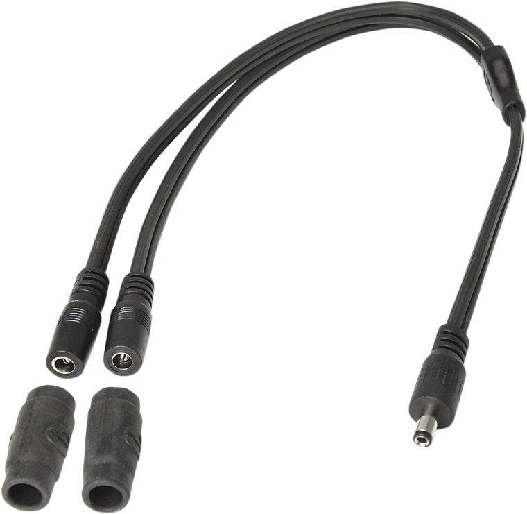 Tecmate - Y-splitter - DC 2.5 mm to DC 2.5 mm - Y-Splitter - O-45