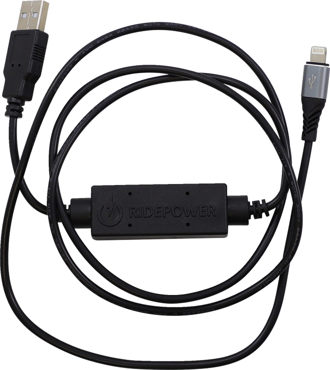 Ridepower - RidePower Lightning (iPhone) USB Cable - 4' - RidePower Phone Charger for iPhone - RP1248USBLHT4FT