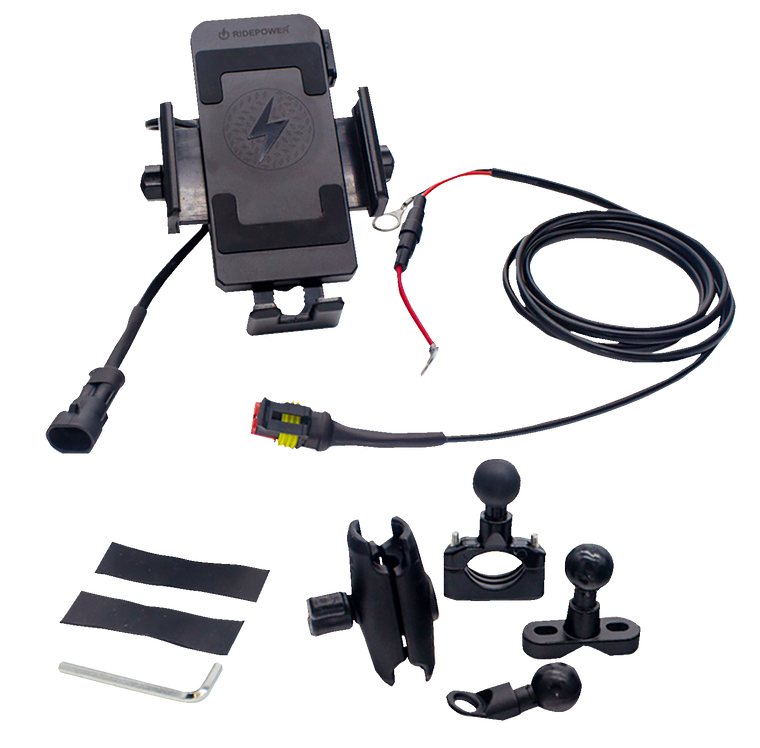 Ridepower - Mount - Quick Disconnect - Wireless Phone Holder Ball Mount - RPINDTVMOUNTQD