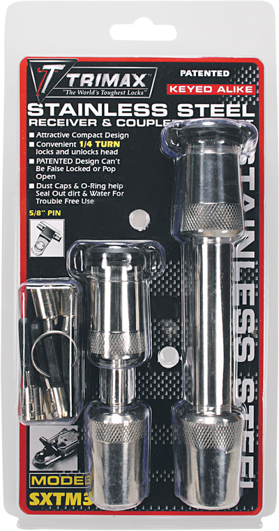 Trimax - Coupler and Receiver Lock - 7/8" - Premium Coupler and Receiver Lock Set - SXTM31 Trimax - Coupler and Receiver Lock - 7/8" - Premium Coupler and Receiver Lock Set - SXTM31