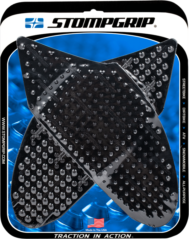 Stompgrip - Traction Kit - Black - Suzuki - Volcano Profile Traction Pad Tank Kit - 55-10-0052B