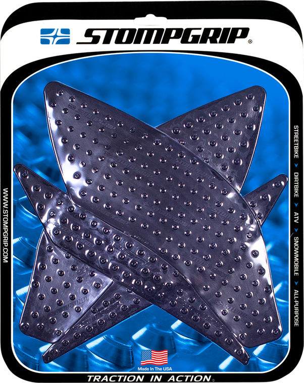 Stompgrip - Traction Kit - Black - Yamaha - Volcano Profile Traction Pad Tank Kit - 55-10-0099B