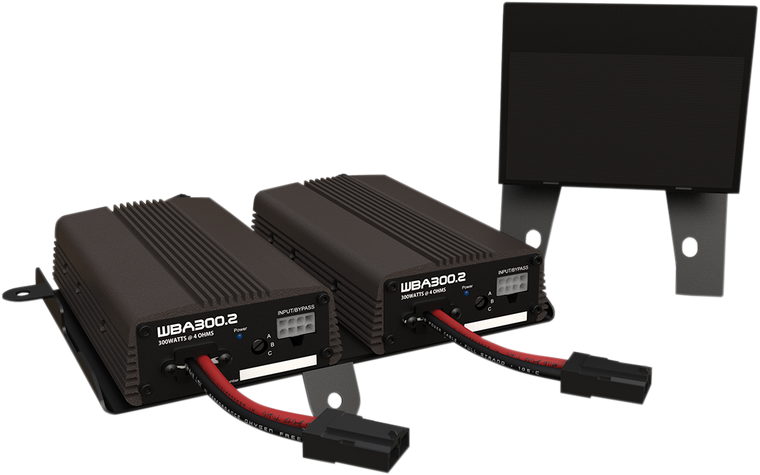 Wild Boar Audio - 4-Channel Amp - 600-Watt - 600W 4-Channel Amplifier Kit - WBA 600 4