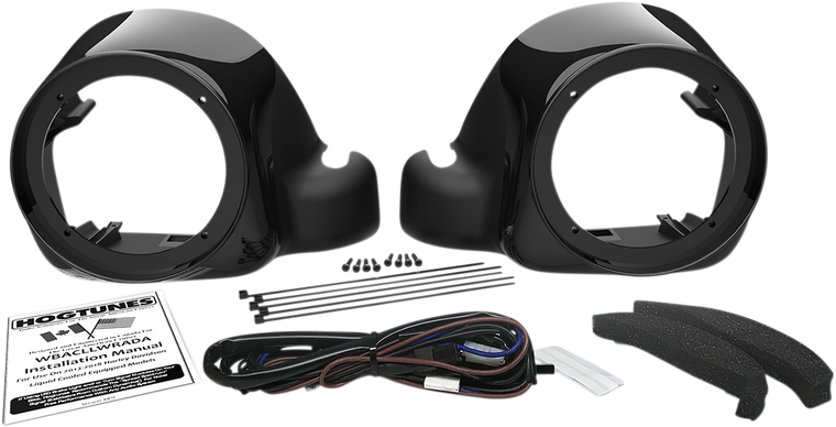 Wild Boar Audio - Lower Speaker Adapters - for Twin-Cooled Models - 6-1/2" Lower Speaker Adaptor - WBA LC LWR ADA