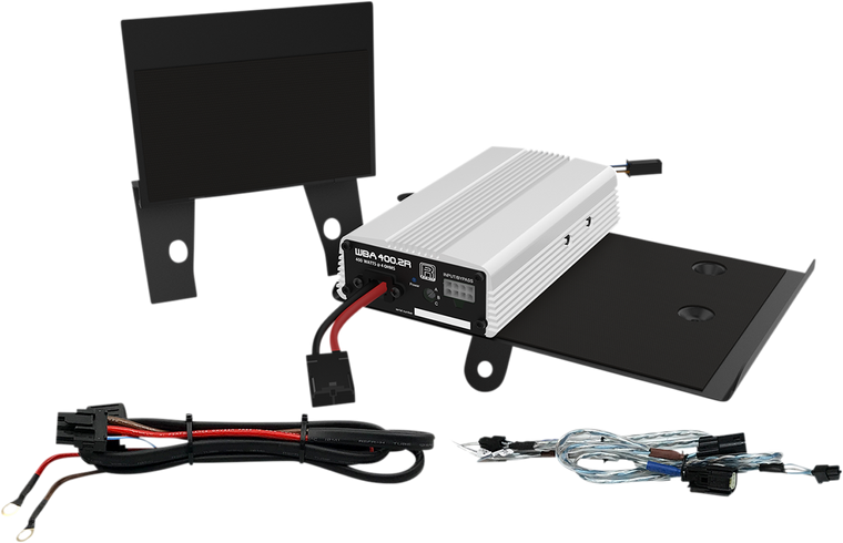 Wild Boar Audio - 400W 2-Channel Amplifier - '14+ Touring - 2-Channel Amplifier Kit - WBA 400.2R