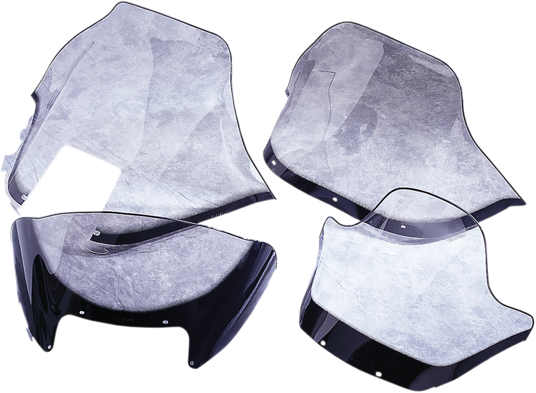 Sno Stuff - Windshield - Smoke - Black Graphic - Replacement Windshield - 450-167-03 Sno Stuff - Windshield - Smoke - Black Graphic - Replacement Windshield - 450-167-03