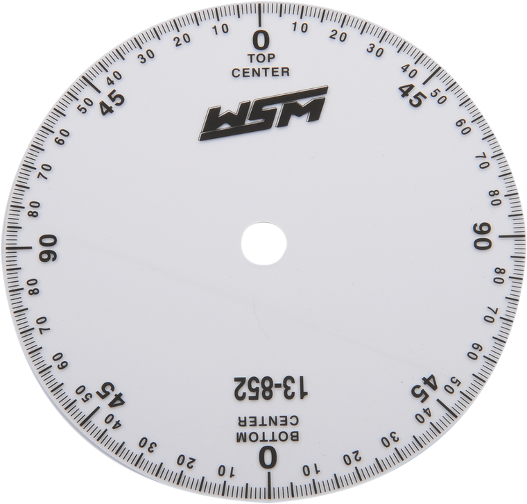 Wsm - Degree Wheel - Engine Degree Wheel - 13-852
