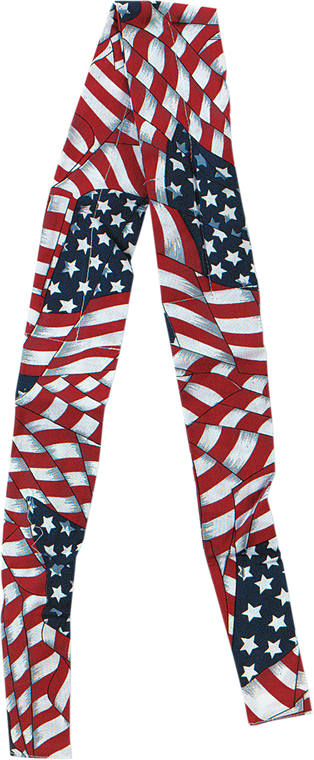Zan Headgear - Cooldanna - Wavy American Flag - U.S.A. Flag Tie-On Cooldanna - DC265