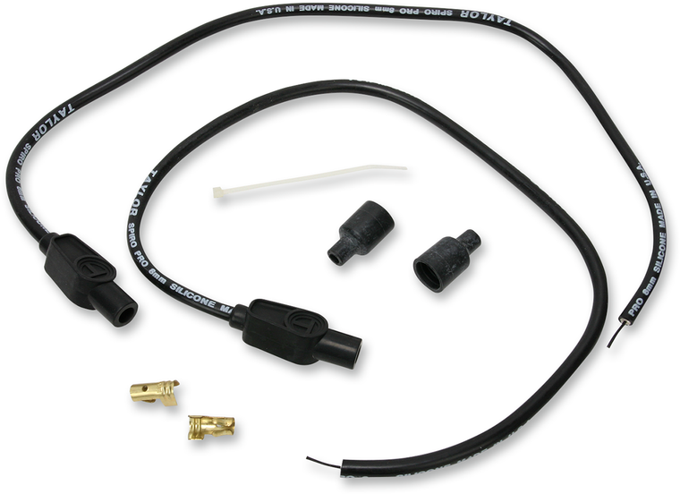 Sumax - Universal Spark Plug Wire Kit - 180 degree - Black - Universal Spark Plug Wire Kit - 76085 Sumax - Universal Spark Plug Wire Kit - 180 degree - Black - Universal Spark Plug Wire Kit - 76085