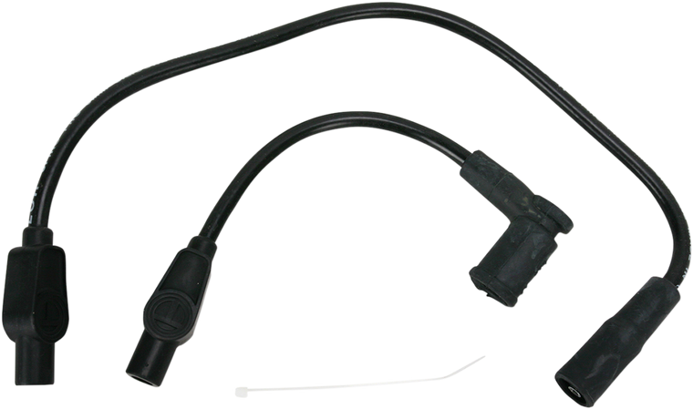 Sumax - Spark Plug Wires - Black - FLT - 8mm Custom-Fit Spark Plug Wire Kit - 20033 Sumax - Spark Plug Wires - Black - FLT - 8mm Custom-Fit Spark Plug Wire Kit - 20033
