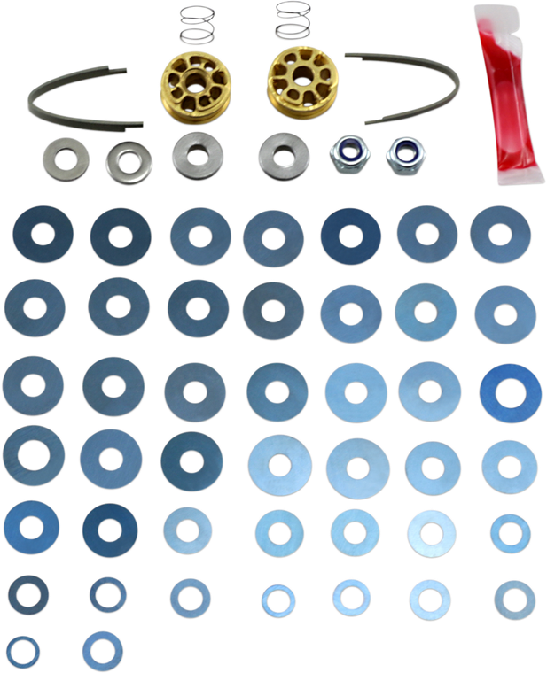 Race Tech - Rebound Gold Valve Fork Kit - Rebound Gold Valve Fork Kit - FRGV S02