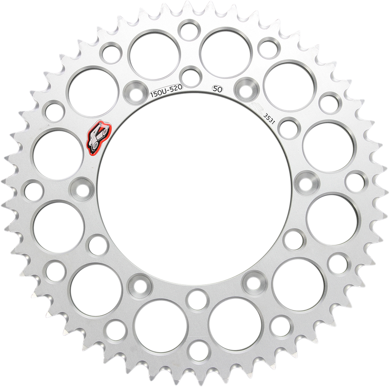 Renthal - Sprocket - Rear - 50 Tooth - Rear Sprocket - 150U-520-50GBSI