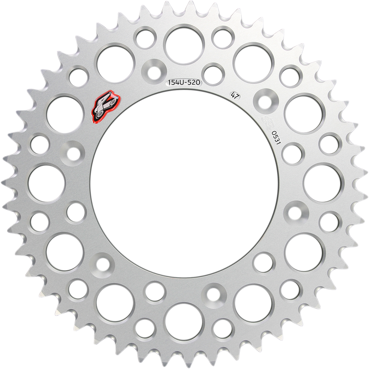 Renthal - Sprocket - Honda - 47 Tooth - Rear Sprocket - 154U-520-47GRSI
