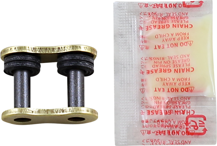 Rk - 520 EXW - Rivet Connecting Link - Gold - GB 520 EXW Connecting Link - GB520EXW R/L