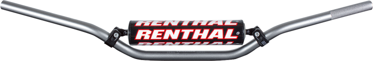 Renthal - Handlebar - 7/8" - 722 - CR High/Ricky Johnson - Silver - 7/8" Off-Road Handlebar  CR/Enduro/High/MX/Moto/Ricky Johnson - 72201SI01185