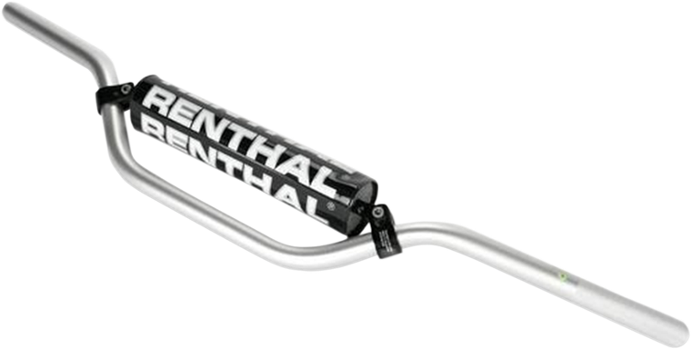 Renthal - Handlebar - 7/8" - 764 - Jimmy Button - Silver - 7/8" Off-Road Handlebar  Enduro/MX/Moto/Jimmy Button - 76401SI01185