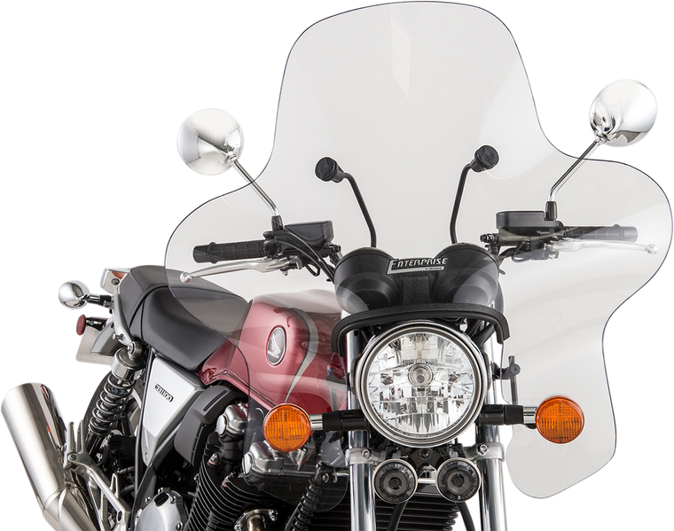 Slipstreamer - Enterprise Windshield - Clear - S-00 Enterprise II Fairing - S-00-C
