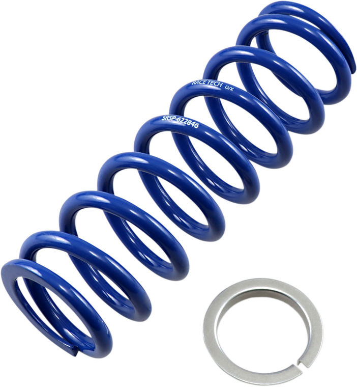 Race Tech - Front/Rear Spring - Blue - Sport Series - Spring Rate 258 lbs/in - Front/Rear Shock Springs - SRSP 622846