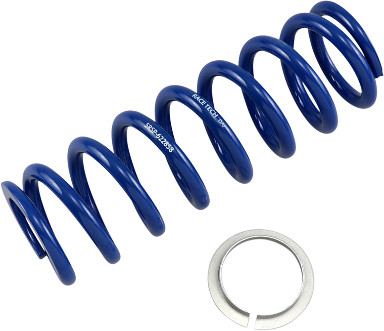 Race Tech - Front/Rear Spring - Blue - Sport Series - Spring Rate 324 lbs/in - Front/Rear Shock Springs - SRSP 622858