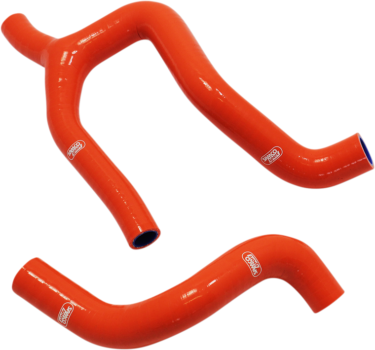 Moose Racing - Radiator Hose Kit - Orange - KTM - Radiator Hose Kit - KTM110-OR