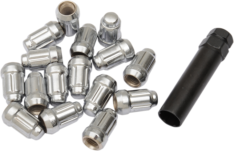Itp - Lug Nut - Chrome - 12 mm - Lug Nuts - ALUG21BX