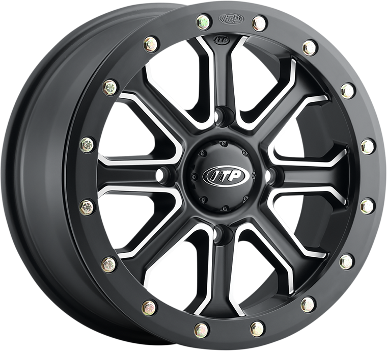 Itp - Wheel - Inertia - Front/Rear - Black - 14x7 - 4/137 - 5+2 (+40 mm) - Inertia Wheel - 1422525727B