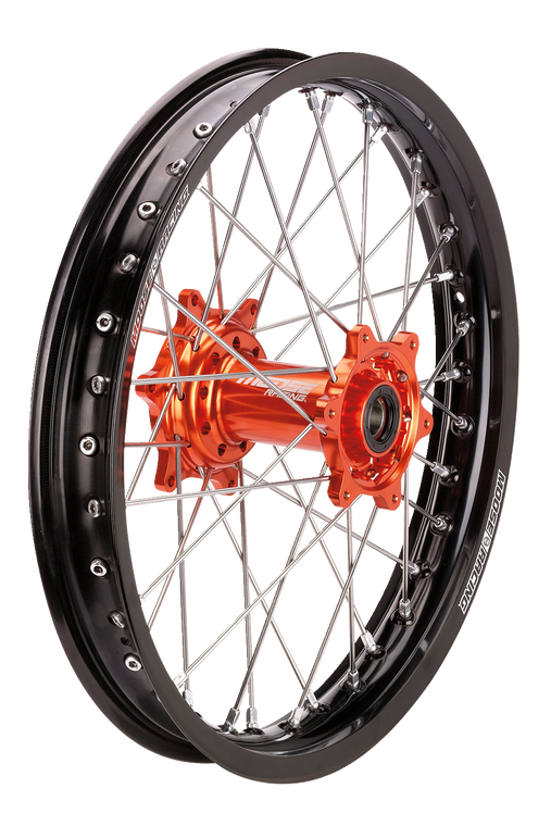 Moose Racing - SX-1 Complete Wheel - Rear - Black Wheel/Orange Hub - 18"x2.15" - KTM - SX-1 Complete Wheels - MR-21518-BKOR Moose Racing - SX-1 Complete Wheel - Rear - Black Wheel/Orange Hub - 18"x2.15" - KTM - SX-1 Complete Wheels - MR-21518-BKOR