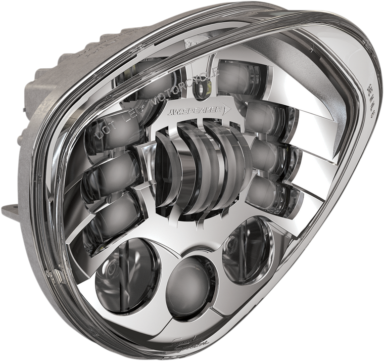 J.w. Speaker - Adaptive 2 LED Headlight - 7" Victory - Chrome - Adaptive 2 Headlight for Victory with Diamond Headlights - 555161 J.w. Speaker - Adaptive 2 LED Headlight - 7" Victory - Chrome - Adaptive 2 Headlight for Victory with Diamond Headlights - 555161