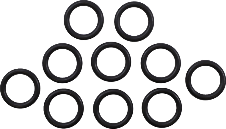 James Gasket - O-Rings for Oil Filler Plug - 10-Pack - Softail Oil Filler Plug O-ring - JGI-11345
