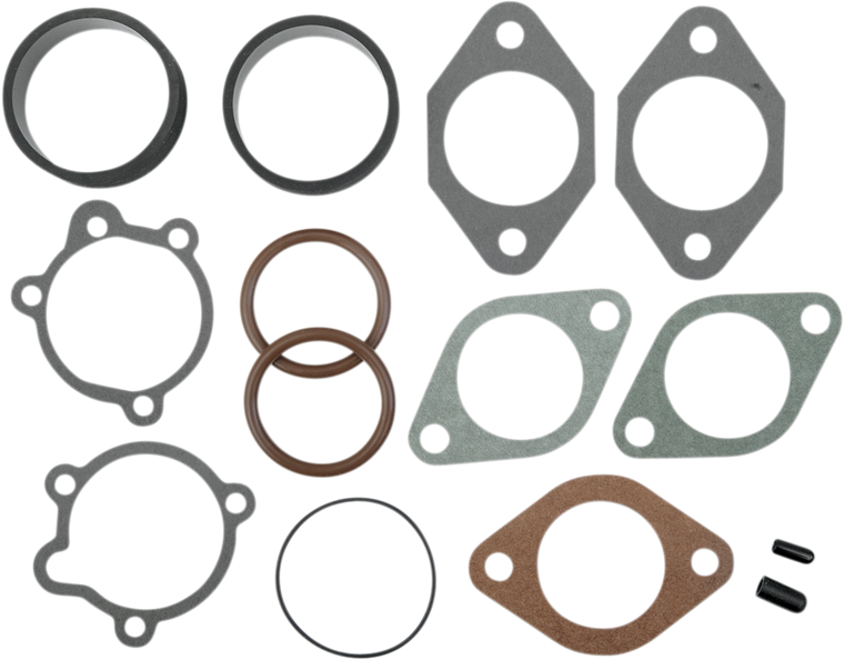 James Gasket - Intake/Carb Gasket Kit - Carburetor and Intake Manifold Gasket Kit - JGI-27002-78