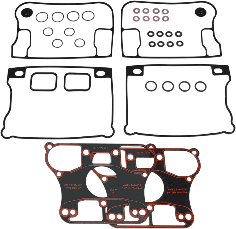 James Gasket - Rocker Cover Gasket - Big Twin - Rocker Box Gasket Kit - JGI-17042-92-X