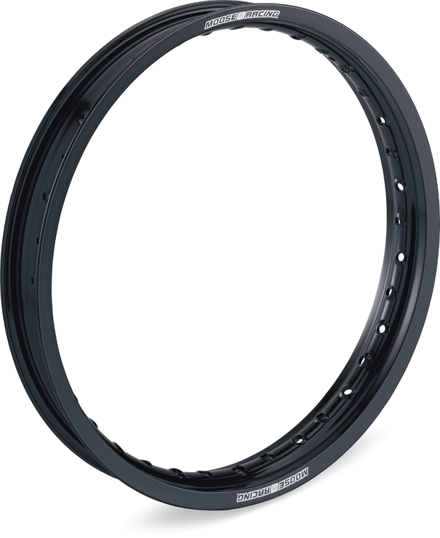 Moose Racing - Rim - Front - Black - 21"x1.60" - 36 Hole - Aluminum Rim - GS-21X160BK