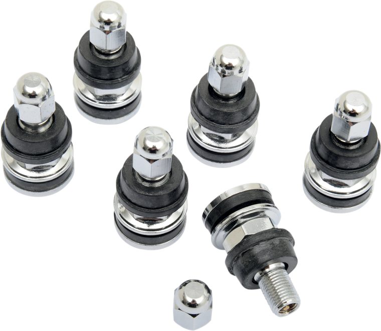 K&l Supply - Valve Stem - Metal - 14mm - 6 Pack - Valve Stem Kit Replacement Part - 32-8207