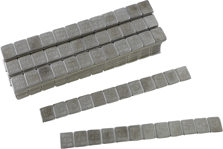 K&l Supply - Wheel Weights - Steel - Stick-On - Chrome - 360 - Quickstick Wheel Weights - 32-8126