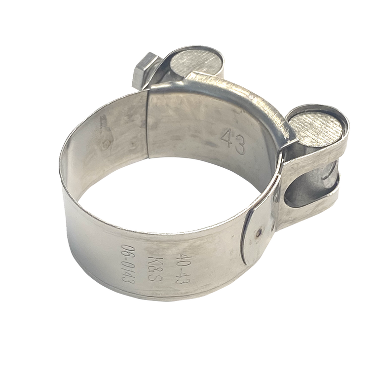 K&s Technologies - Exhaust Pipe Clamp - 1.57" - 1.69" - Exhaust Pipe Clamp - 06-143