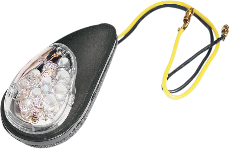 K&s Technologies - Ultra Flush-Mount LED Marker Lights - Black - LED Ultra Mini Flush-Mount Marker Lights - 25-8950