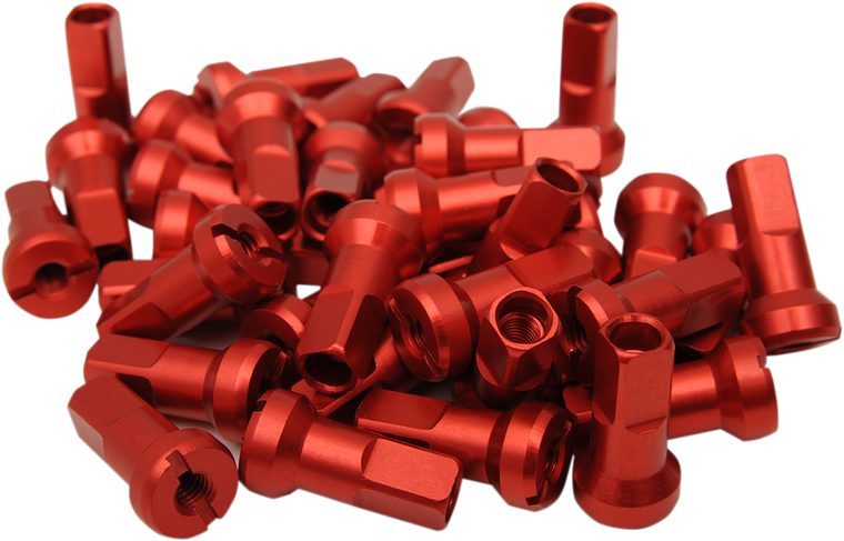 Moose Racing - MX1 Nipple Set - Red - 9 Gauge - Nipple Set - 24-930