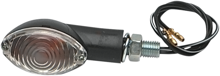 K&s Technologies - Ultra Mini Marker Light - Black/Clear - Universal Mini-Stalk Marker Lights - 25-8351